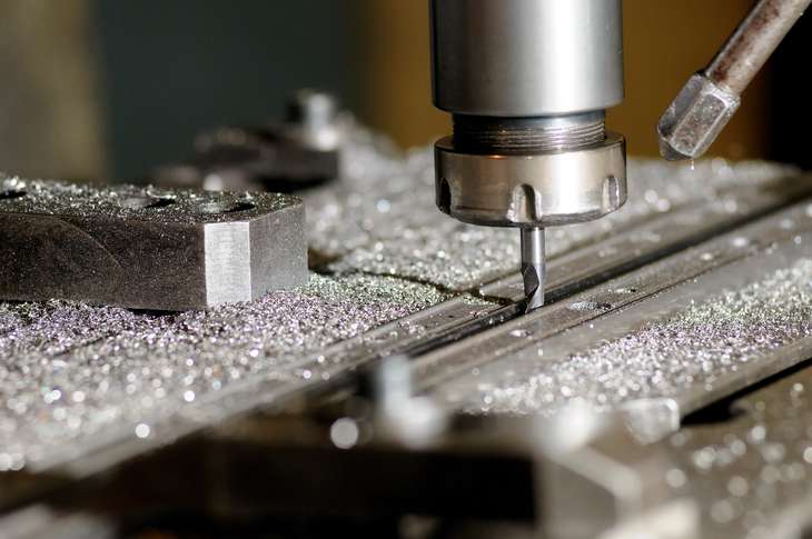 Drilling metal