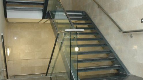 glass balustrade